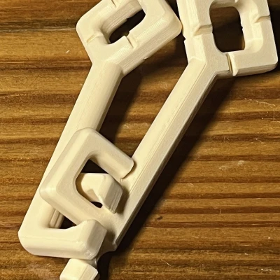 Mô Hình Giải Đố Chìa Khóa 2 Mảnh