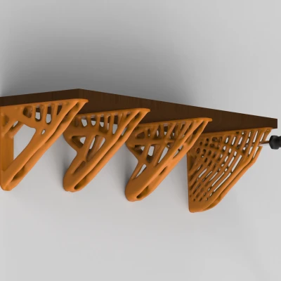 Giá đỡ kệ TopOpt | 4 Mẫu Thiết Kế