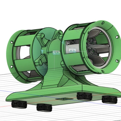 Mô hình còi báo động không kích WWII