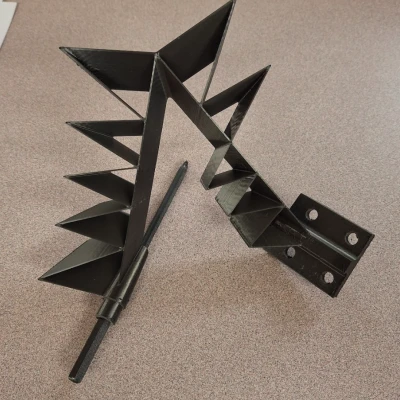 Khớp nối trục đàn hồi hình cầu "Tetra 1" - không cần support. Remix, như trên The Action Lab