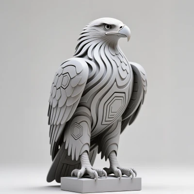 Tượng Điêu Khắc Adler Hexa