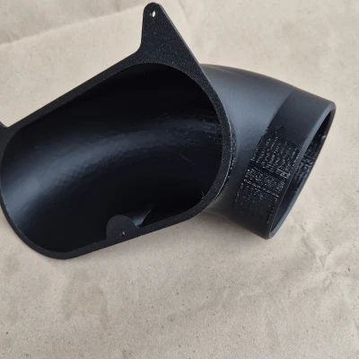 Ống thông hơi 45 độ Elegoo Centauri Carbon cho ống dẫn 100mm