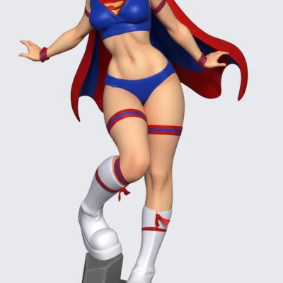 Mô hình Supergirls phiên bản người nhện