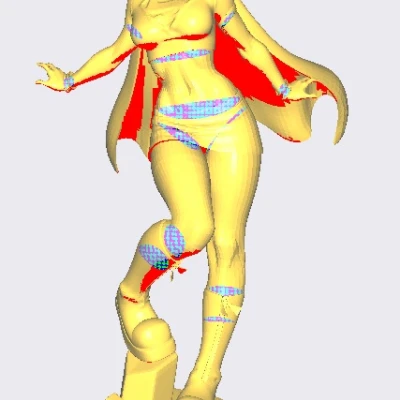 Mô hình Supergirls phiên bản người nhện