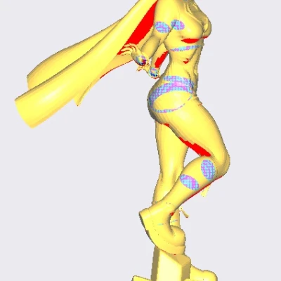 Mô hình Supergirls phiên bản người nhện