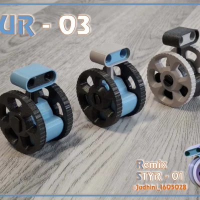 RUR 03 - Robot Lăn Tái Thiết Kế