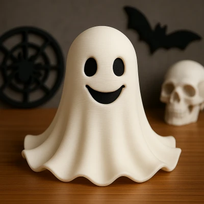 Con Ma Halloween Vui Vẻ