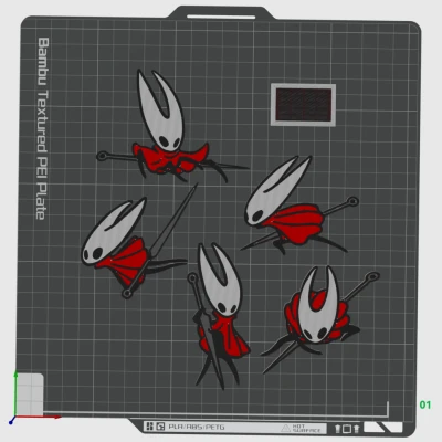 Mô Hình Tí Hon Hornet Hollow Knight: Silksong!