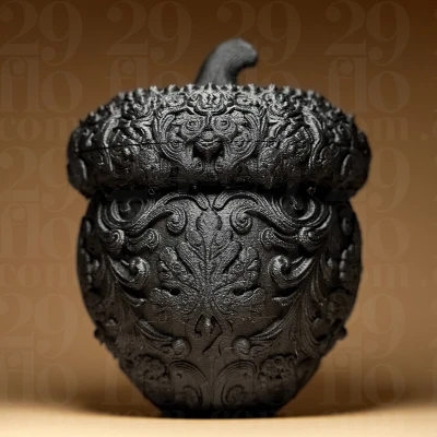 Hộp Đựng Hình Quả Sồi Thiết Kế