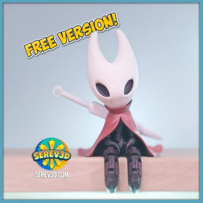 Hornet Hollow Knight - Chân dẻo - Miễn phí nhân vật Hollow Knight mini