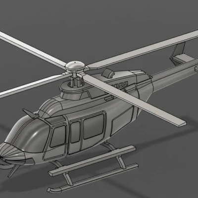 Mô hình trực thăng Bell 407