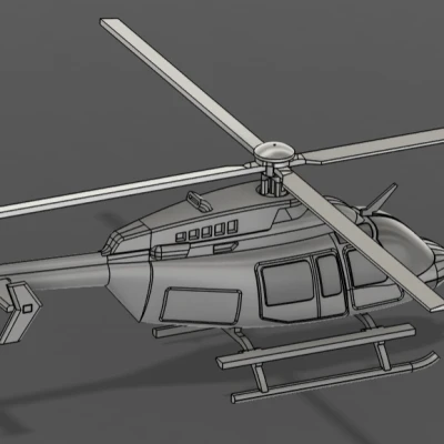 Mô hình trực thăng Bell 407