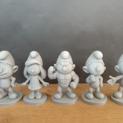 Papa Smurf - Mô Hình 3D
