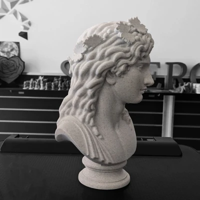 Tượng Bán Thân Thần Dionysus - Vị Thần Rượu Vang Hy Lạp