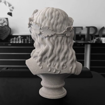 Tượng Bán Thân Thần Dionysus - Vị Thần Rượu Vang Hy Lạp