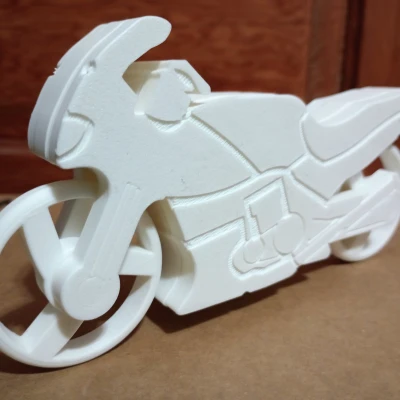 Mô Hình Xe Máy Kit Card (Dựa trên Kawasaki Ninja 500)