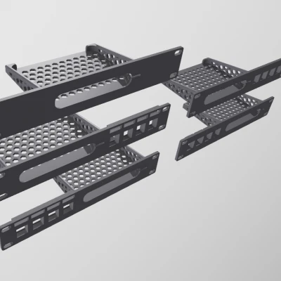 Khay Gắn Tủ Rack 10 inch cho Unifi USW Flex 2.5G-5