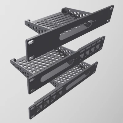 Khay Gắn Tủ Rack 10 inch cho Unifi USW Flex 2.5G-5