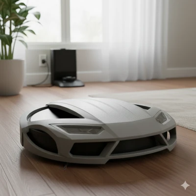 Vỏ trang trí Roomborghini Lamborghini cho robot hút bụi Roomba