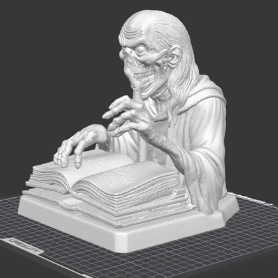 Tượng Thợ Kể Chuyện Hầm Mộ 3D