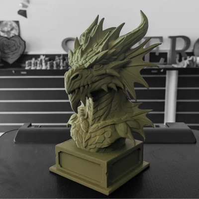 Tượng Rồng Độc (Poison Dragon Bust)
