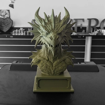 Tượng Rồng Độc (Poison Dragon Bust)