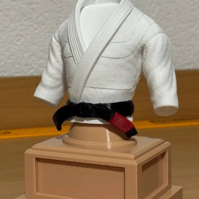 Cúp Gi Jiu Jitsu | Mô Hình Kimono BJJ Có Thắt Lưng