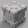 Mô Hình 3D Khối Lập Phương Đồng Hành (Companion Cube) Game Portal - Thumbnail 2