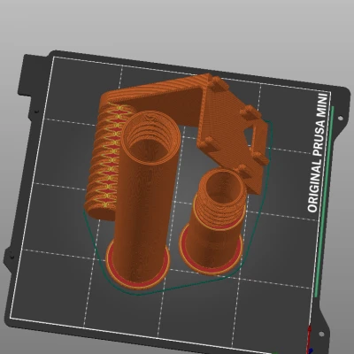Giá đỡ giấy ăn một mặt cho Skadis