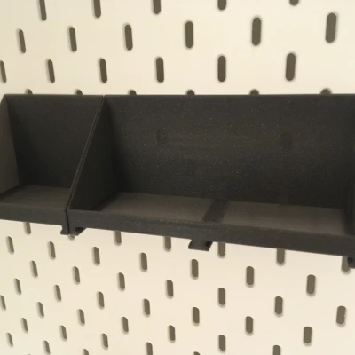 Kệ treo ngăn kéo module cho bảng Skadis