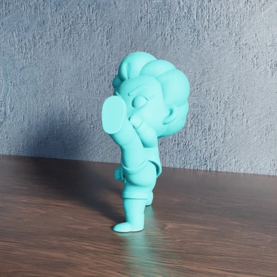 Chibi Rumi Chiến Binh Đá