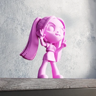 Chibi Mira Kpop Demon Hunters