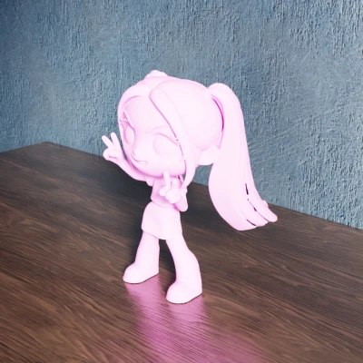 Chibi Mira Kpop Demon Hunters