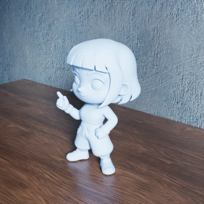 Chibi Kpop Thợ Săn Quỷ Zoey