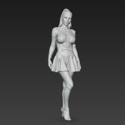 Mô hình phù thủy goth bí ẩn