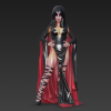 Mô hình Elvira Nữ Hoàng Bóng Đêm ma cà rồng goth VAMP - Thumbnail 2