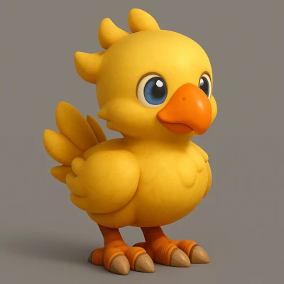 Mô Hình Chibi Chocobo Final Fantasy