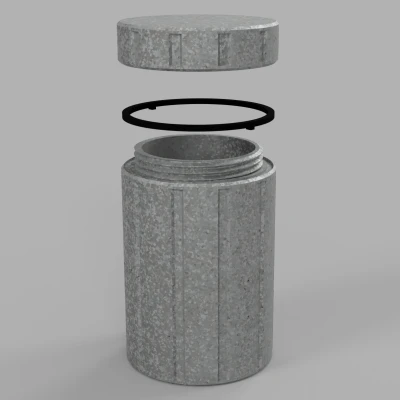 Hộp Vít Dày Kín Nắp