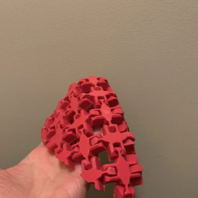 Trái Tim Vải Co Giãn (In Liền Khối)