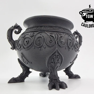 Cauldron Chân Móng Kiểu Gothic