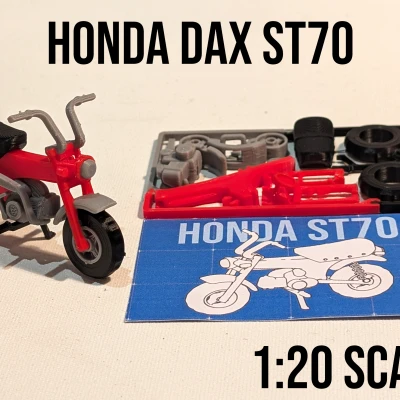 Mô hình Honda Dax Kitcard