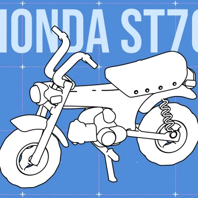 Mô hình Honda Dax Kitcard