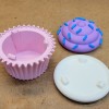 Hộp Đựng Hai Ngăn Hình Bánh Cupcake - Thumbnail 2