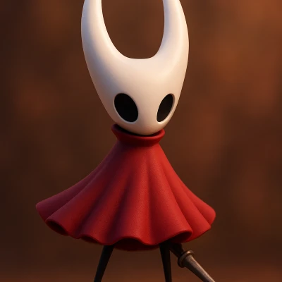 Mô hình 3D Hornet – Hollow Knight