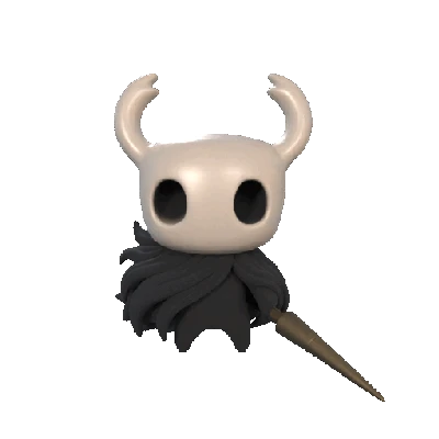 Mô hình 3D Nhân vật chính Hollow Knight