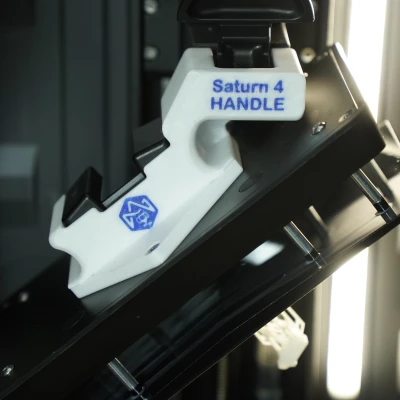 Tay cầm và Khay hứng nhựa V2 cho Saturn 4 và 4 Ultra