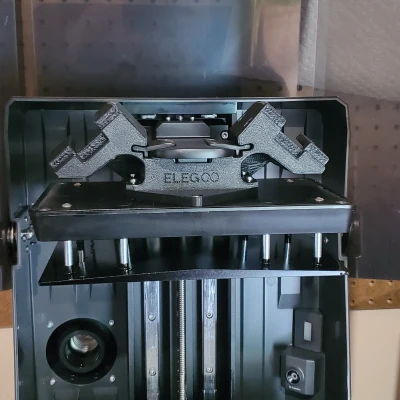 Tay Gá Khay Nhựa Thừa Cho Elegoo Saturn 4/Ultra/16k