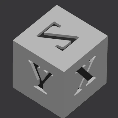 Khối hiệu chuẩn XYZ in nhanh