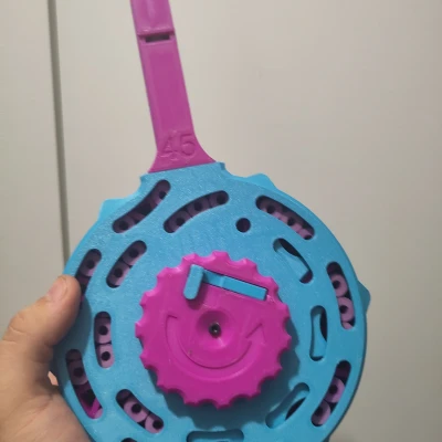 Super Drum 45 | Băng đạn trống 45 viên cho nerf half-dart tương thích Talon