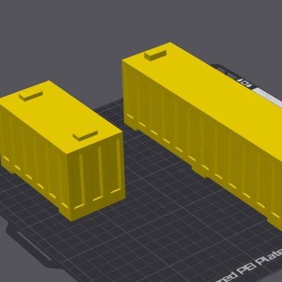 Toa container tàu Lego